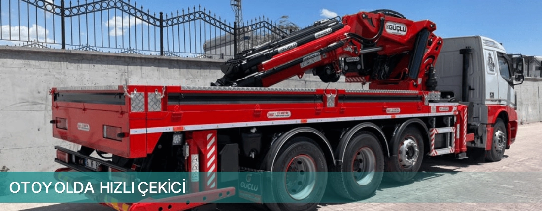 Seferihisar İlçemi Otoyolda Hızlı Çekici